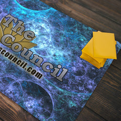 Abstract The Lotus Council Logo Playmat