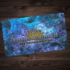 Abstract The Lotus Council Logo Playmat