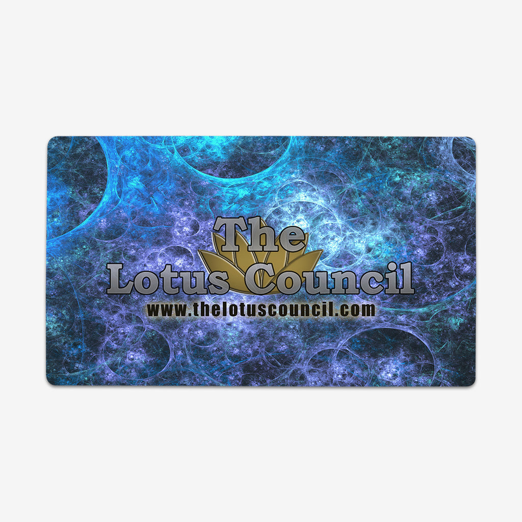 Abstract The Lotus Council Logo Playmat