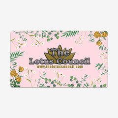 Floral Lotus Council Playmat - The Lotus Council - Mockup