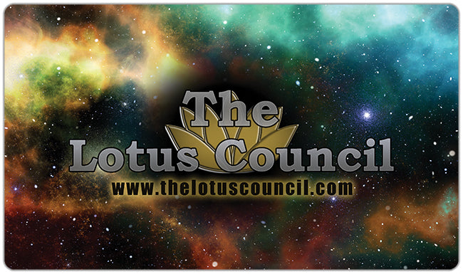 Nebula the Living Universe Playmat - The Lotus Council - Mockup