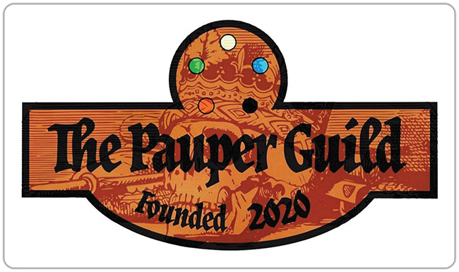The Pauper Crown Playmat - The Pauper Guild - Mockup