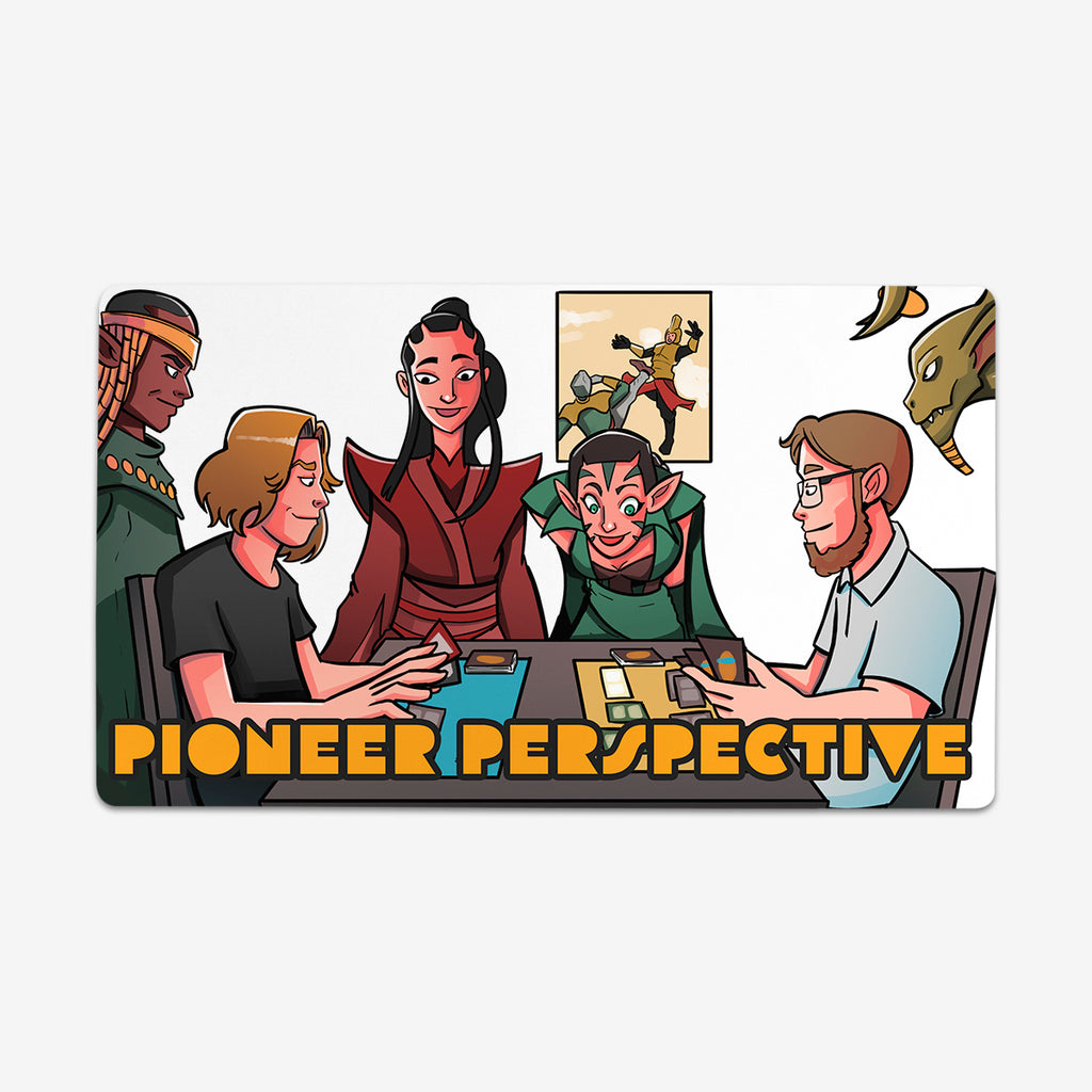 A Night Out In Magic Playmat - The Pioneer Perspective - Mockup