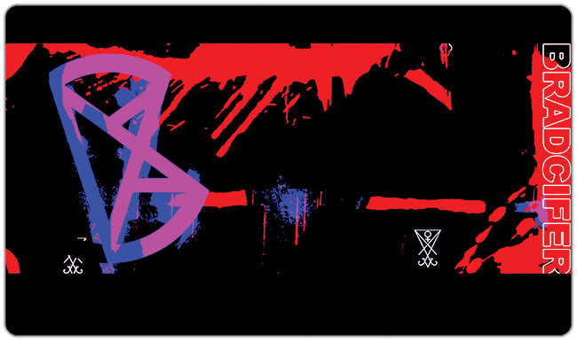 Bradcifer Banner Playmat - The Pioneer Perspective - Mockup