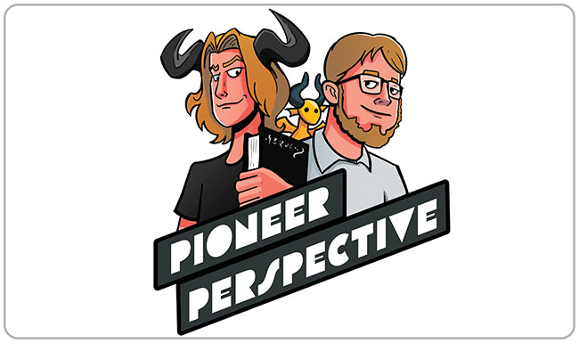 The Pioneer Perspective Logo Playmat - The Pioneer Perspective - Mockup