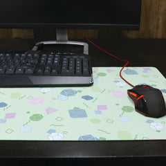 Retro Inspired Tabletop Gaming Dice Set Thin Desk Mat
