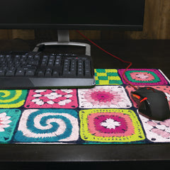 Crazy About Crochet Thin Desk Mat