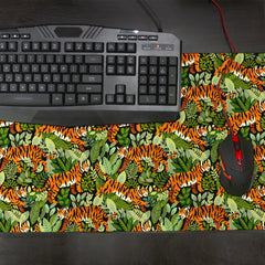 Tiger Tangle Jungle Thin Desk Mat