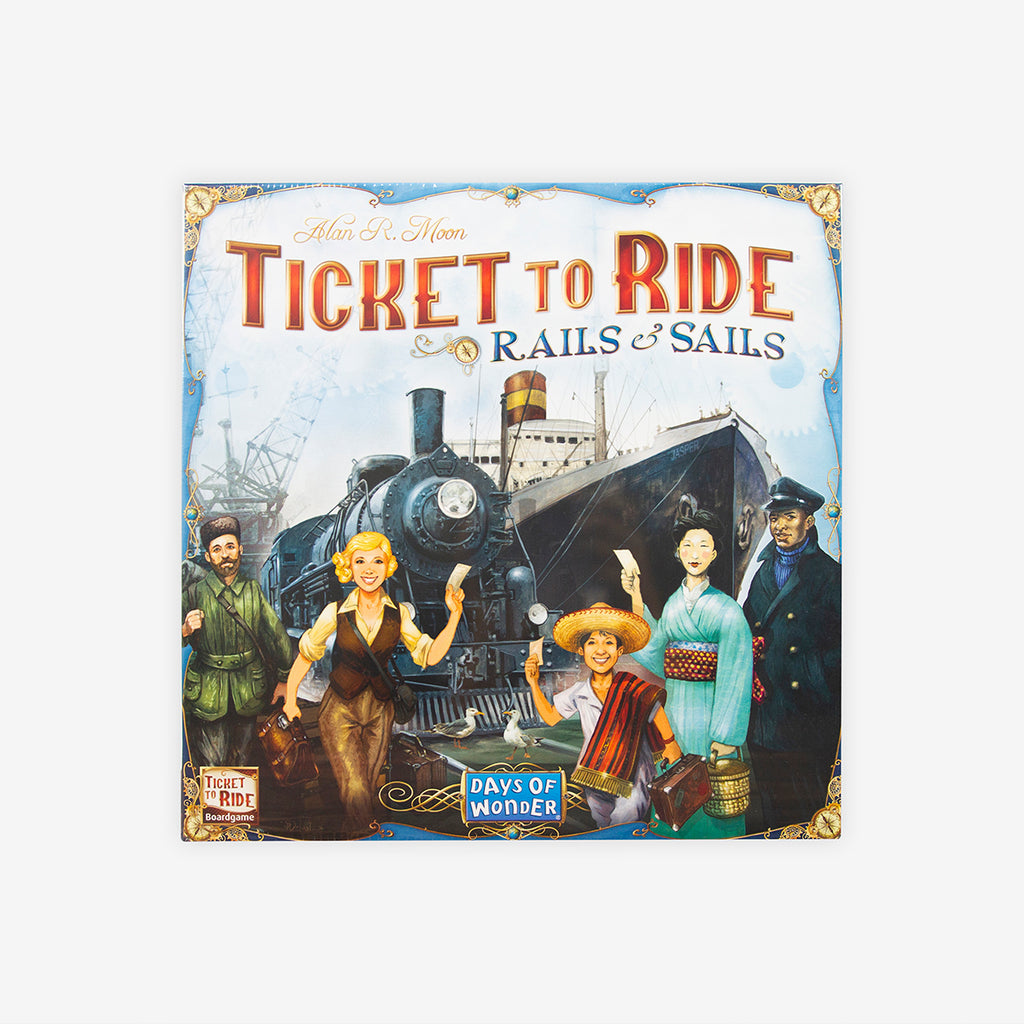 Ticket to Ride Rails & Sails Board Game - Asmodee USA