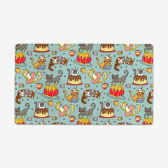 Cats and Confectionary Thin Desk Mat