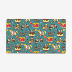 Cats and Confectionary Thin Desk Mat