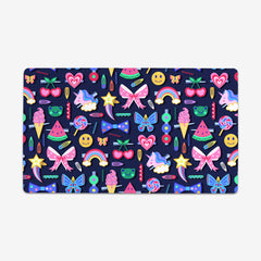 Happy Place Hair Clips Thin Desk Mat