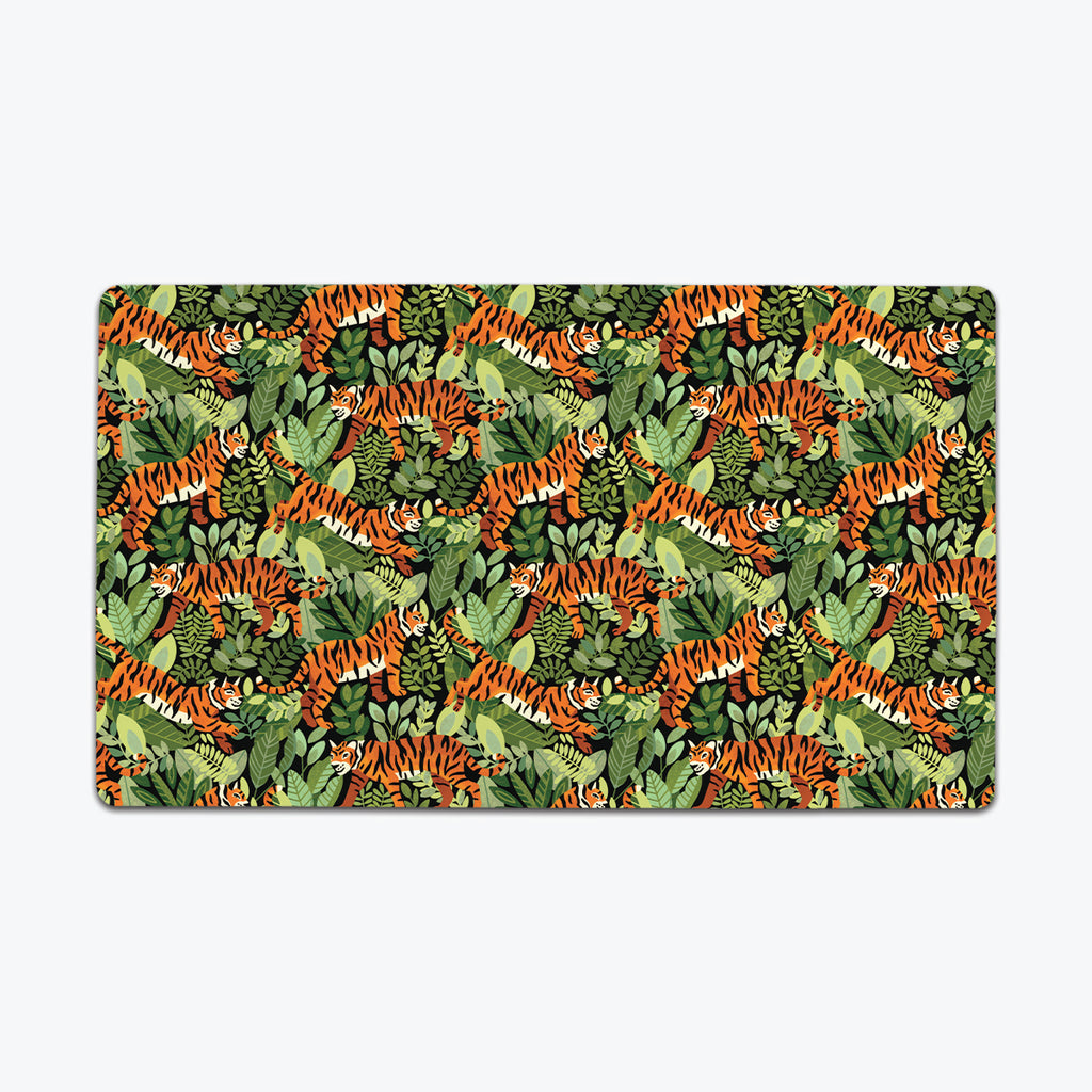 Tiger Tangle Jungle Thin Desk Mat