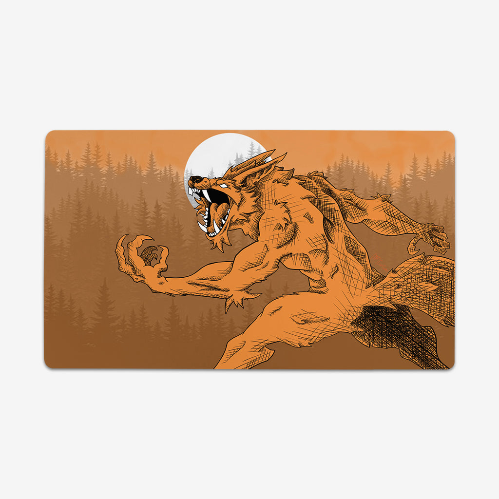 Harvest Werewolf Playmat - Tym's Customs - Mockup