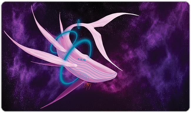 Pink Space Whale Playmat - Tym's Customs - Mockup