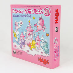 Unicorn Glitterluck - Cloud Stacking - HABA USA - Right