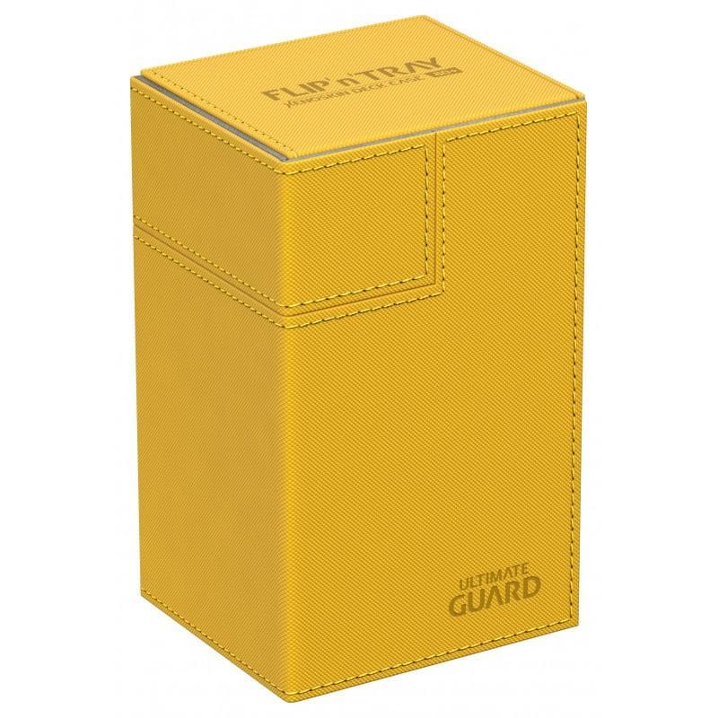 Ultimate Guard Deck Case Flip N Tray 80+ Xenoskin - Ultimate Guard - Deck Box - Yellow