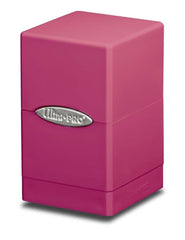Ultra Pro Satin Tower Deck Box Version 2 - Inked Gaming - Deck Box - Pink - 1
