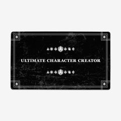 Ultimate Character Creator Playmat - Inked Gaming - HD - Mockup - Black