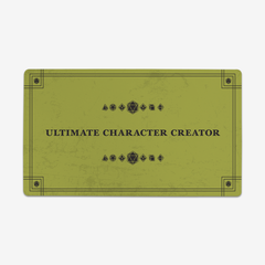 Ultimate Character Creator Playmat - Inked Gaming - HD - Mockup - Green