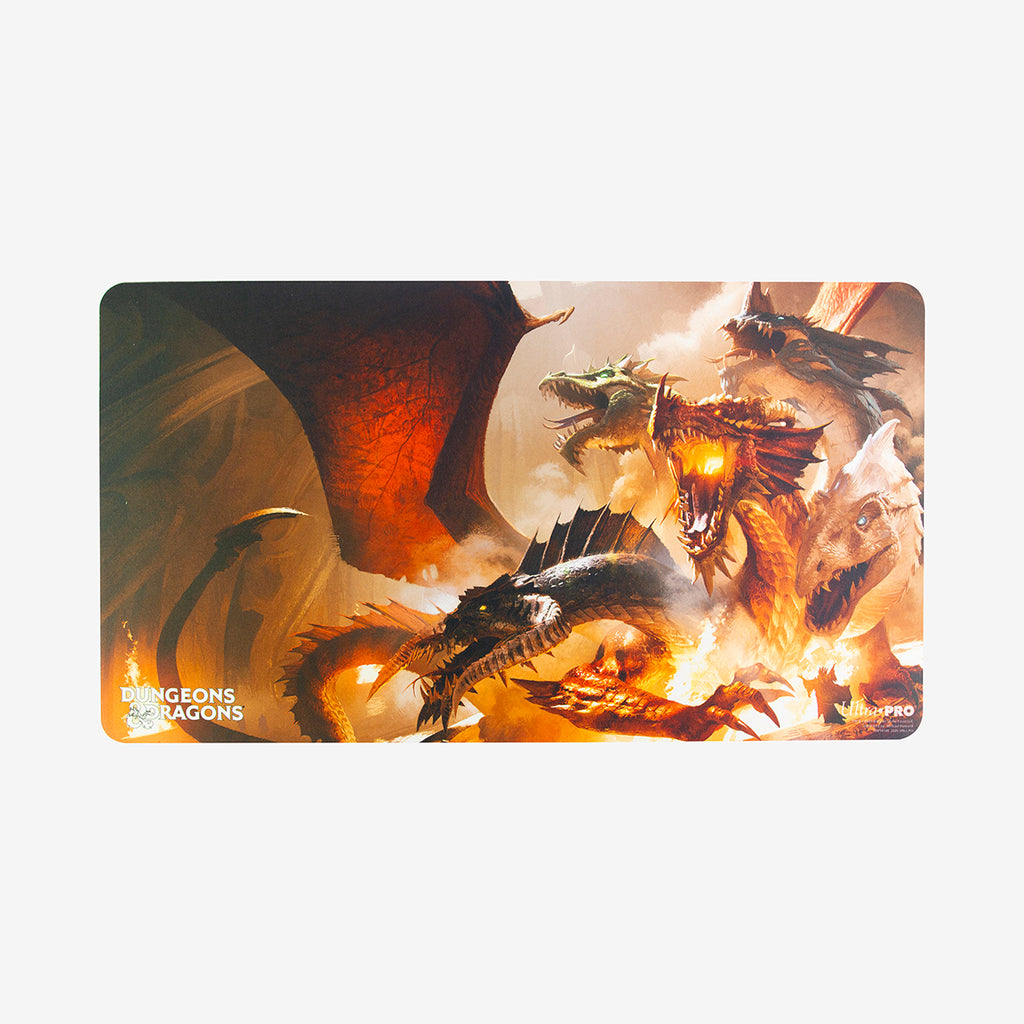 Dungeons and Dragons Rise of Tiamat Official Art Ultra Pro Playmat - Ultra Pro - Mockup
