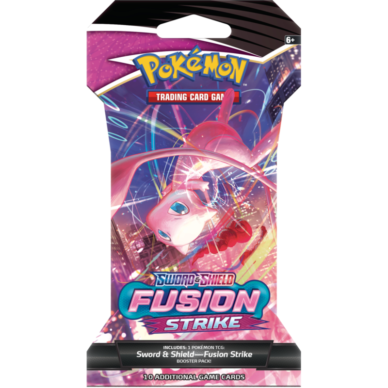 Pokémon: Sword & Shield-Fusion Strike Sleeved Booster Pack - Pokemon - Booster Pack