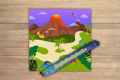 Volcano Island Playmat Kit Imagination Exploration - Inked Gaming - KB - Lifestyle -3 