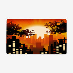 City Sunset Playmat - Why Try Designs - Mockup