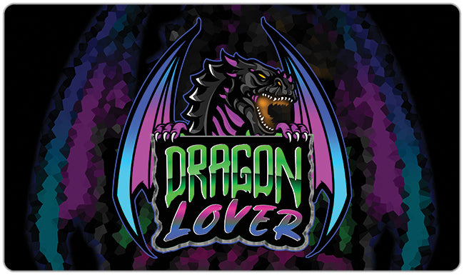 Dragon Lover Playmat - Why Try Designs - Mockup