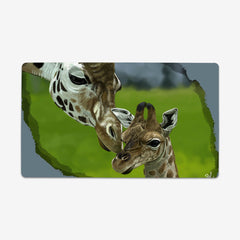 Giraffe Love Playmat - Why Try Designs - Mockup