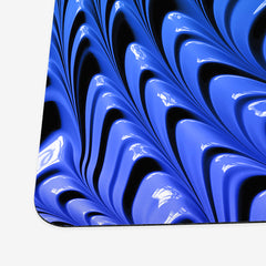 Liquify Playmat - Why Try Designs - Corner  - Blue