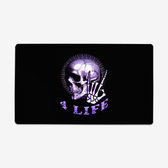 Metal 4 Life Playmat - Why Try Designs - Mockup - Purple