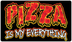 Pizza Is My... Playmat - Why Try Designs - Mockup
