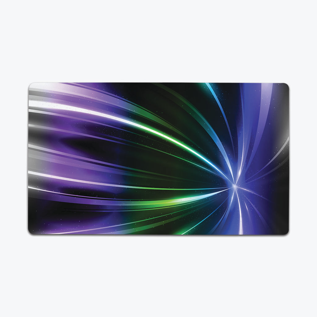 Ribbon Phaze Playmat - Why Try Designs - Mockup - BlueBlack