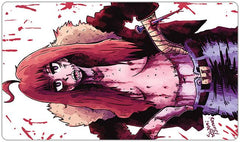 Hanako Bloody Zombie Playmat - William Patriss - Mockup