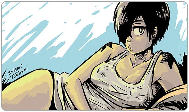 Pinup Girl Playmat - William Patriss - Mockup