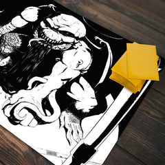 Harsh Encounter Playmat