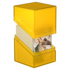 Ultimate Guard Boulder Deck Box (Holds 100 Cards) - Ultimate Guard - Deck Box - Yellow