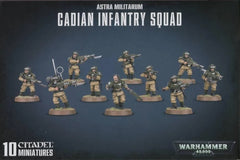 Astra Militarum Cadian Infantry Squad