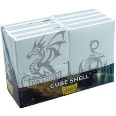 Dragon Shield Cube Shell - Inked Gaming- Deck Box  - White