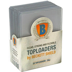 Beckett Shield Toploaders 35pt (25 per pack)