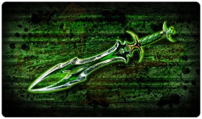 Blade Of Vengeance Playmat - Karl A. Nordman - Mockup