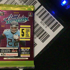 2021 Absolute Football Pack - Panini - Booster Pack