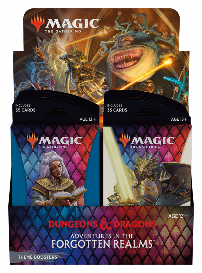 Magic: The Gathering - Adventures in the Forgotten Realms Theme Booster Display - Magic The Gathering - Booster Boxes