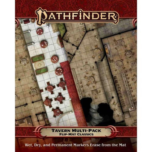 Pathfinder RPG 2E Flip-Mat: Tavern Multi-Pack - Magazine Exchange - Mockup
