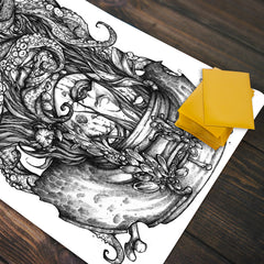 Zombie Pirate Playmat