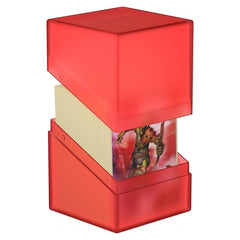 Ultimate Guard Boulder Deck Box (Holds 100 Cards) - Ultimate Guard - Deck Box - Ruby