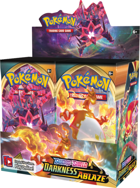 Pokemon TCG Sword and Shield Darkness Ablaze Booster Box 36 Packs - Pokemon - Booster Boxes