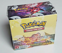 Pokemon TCG Sword and Shield Darkness Ablaze Booster Box 36 Packs - Pokemon - Booster Boxes - Box