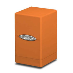 Ultra Pro Satin Tower Deck Box Version 2 - Inked Gaming - Deck Box - Orange - 1